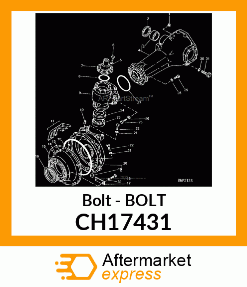 Bolt CH17431