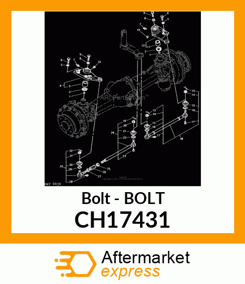 Bolt CH17431