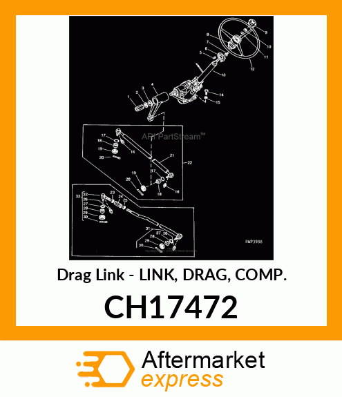 Drag Link - LINK, DRAG, COMP. CH17472