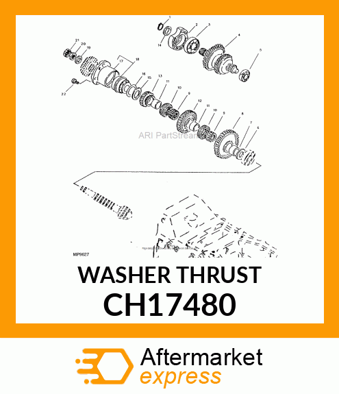 WASHER THRUST CH17480