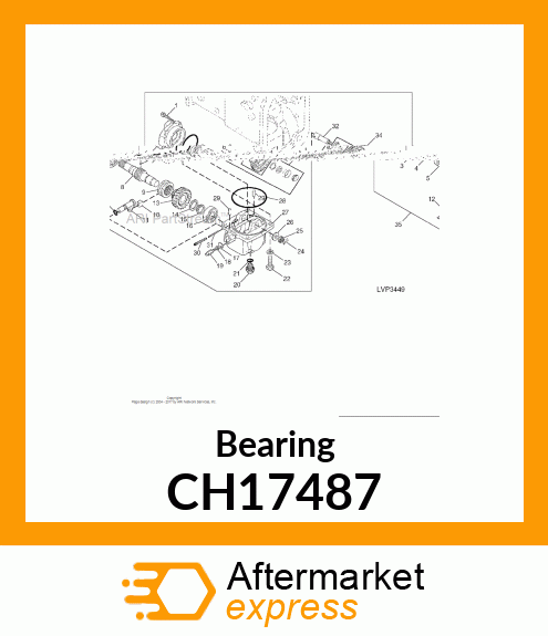 Bearing CH17487