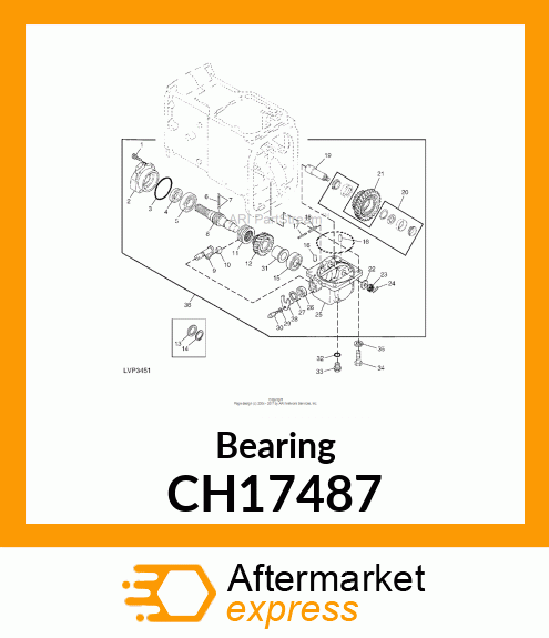 Bearing CH17487