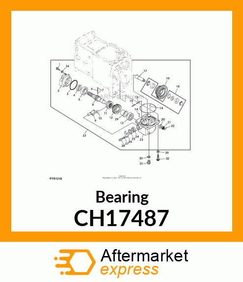 Bearing CH17487