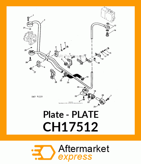 Plate - PLATE CH17512