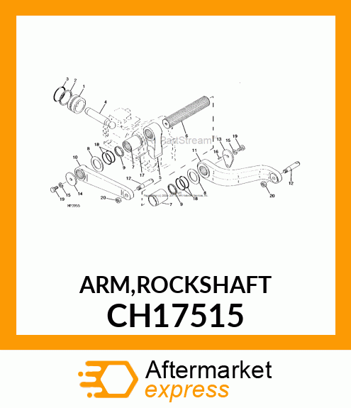 ARM, ARM,ROCKSHAFT CH17515