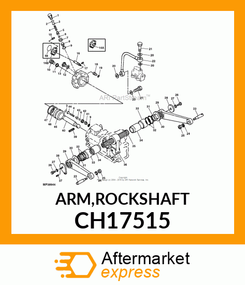 ARM, ARM,ROCKSHAFT CH17515