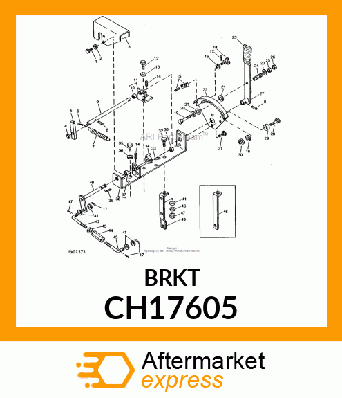 Bracket - BRACKET CH17605