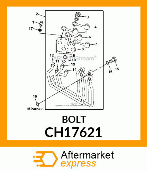 BOLT CH17621