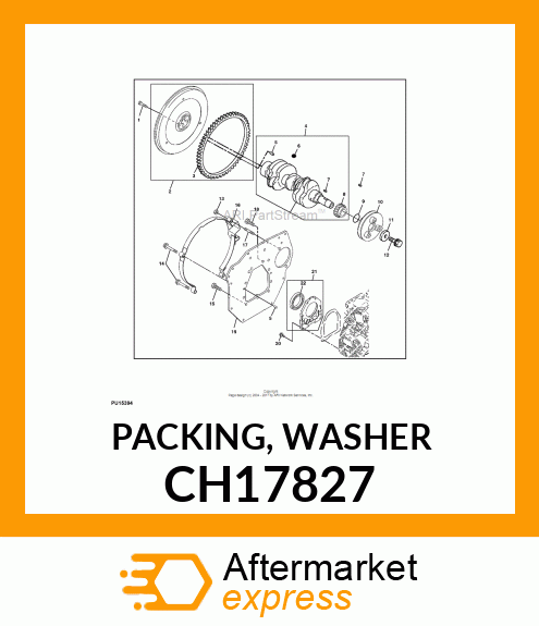 PACKING, WASHER CH17827