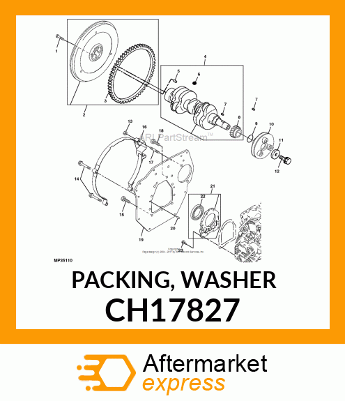 PACKING, WASHER CH17827