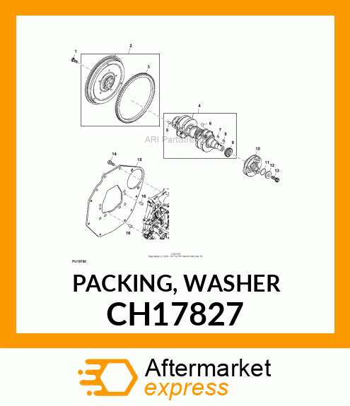 PACKING, WASHER CH17827