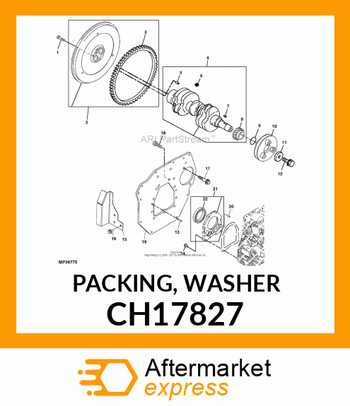 PACKING, WASHER CH17827