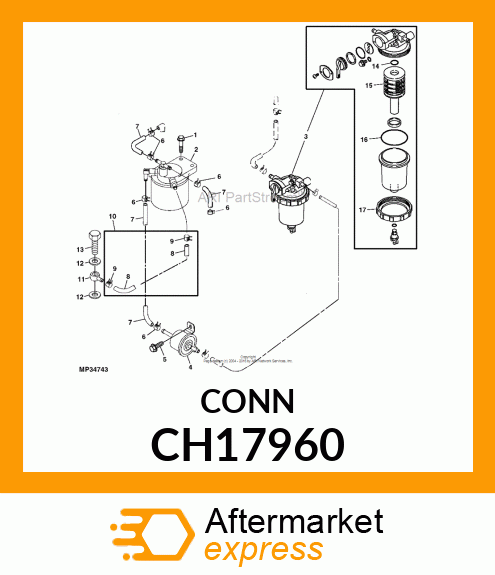 CONNECTOR CH17960