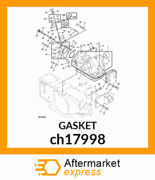 GASKET, HOUSING CH17998