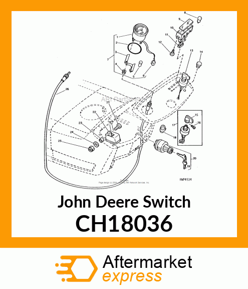 SWITCH, SWITCH, LIGHT, COMP CH18036