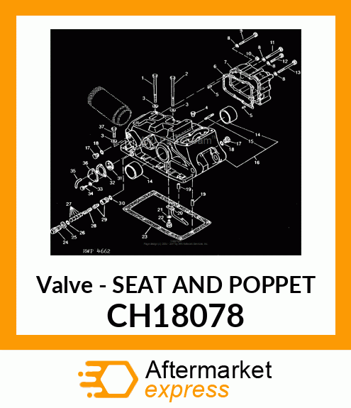 Seat & Poppet CH18078