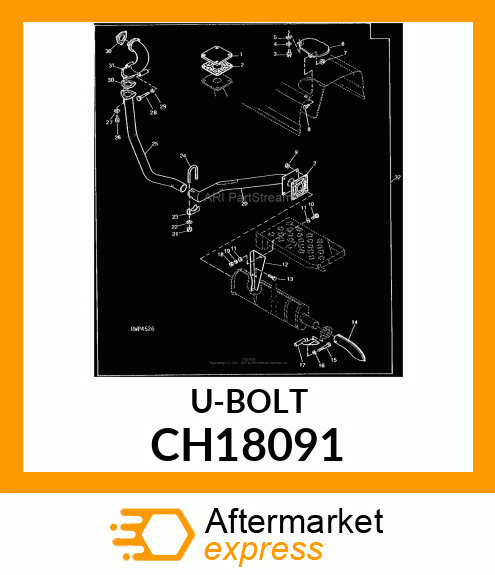 U Bolt CH18091