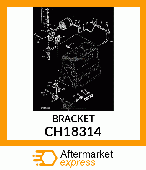 Bracket - BRACKET ASSEMBLY CH18314