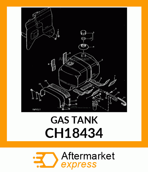 Tank Fuel CH18434