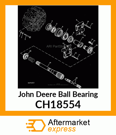 Ball Bearing CH18554