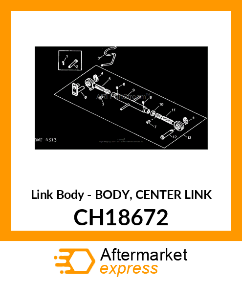 Body Center Link CH18672