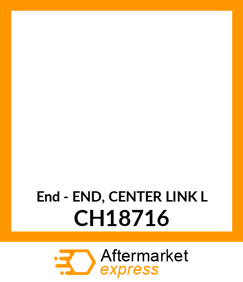 End - END, CENTER LINK L CH18716