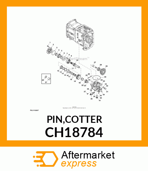 PIN,COTTER CH18784