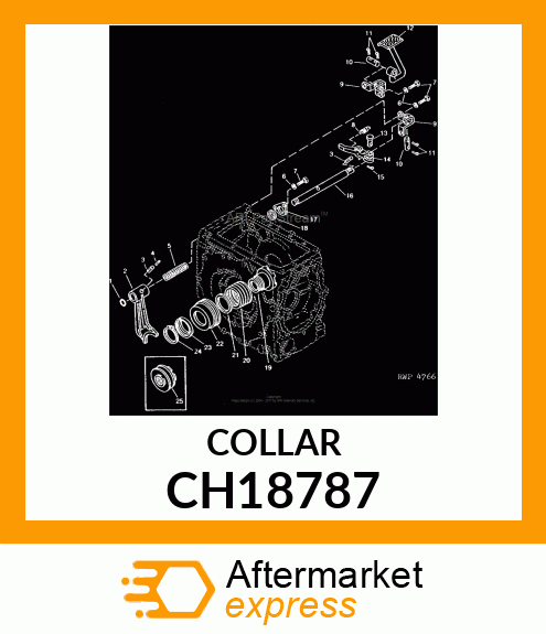 Shift Collar - COLLAR, DIFFERENTIAL LOCK CH18787