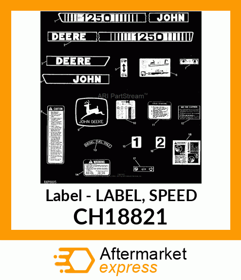 Label - LABEL, SPEED CH18821