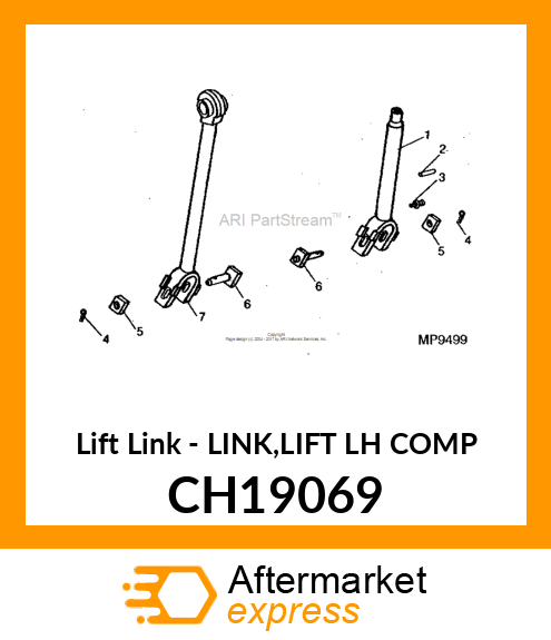 Lift Link - LINK,LIFT LH COMP CH19069