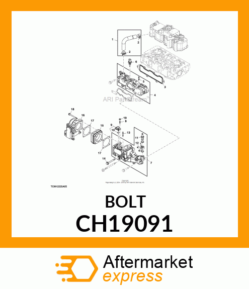 BOLT, FLANGE CH19091