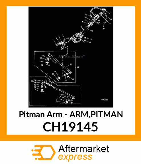Pitman Arm - ARM,PITMAN CH19145