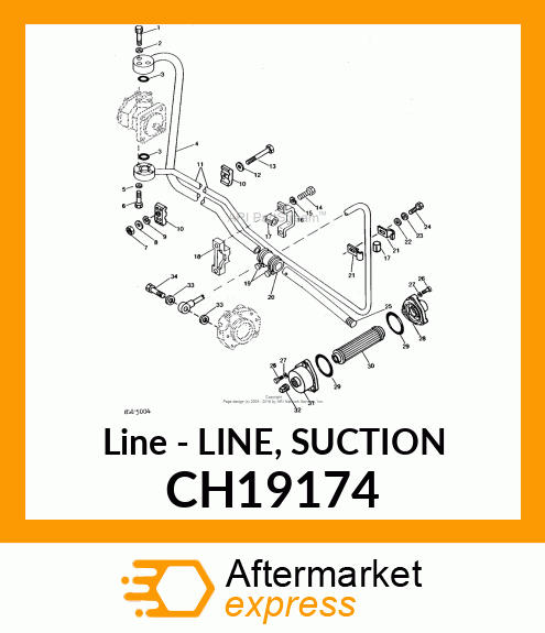 Line - LINE, SUCTION CH19174