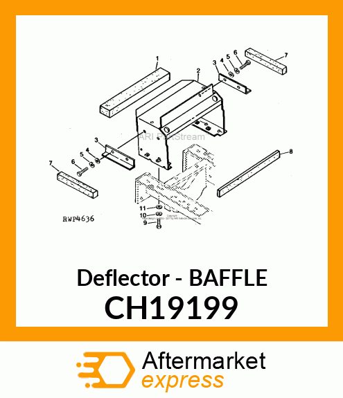 Deflector - BAFFLE CH19199