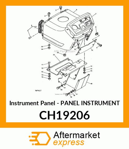 Instrument Panel - PANEL INSTRUMENT CH19206