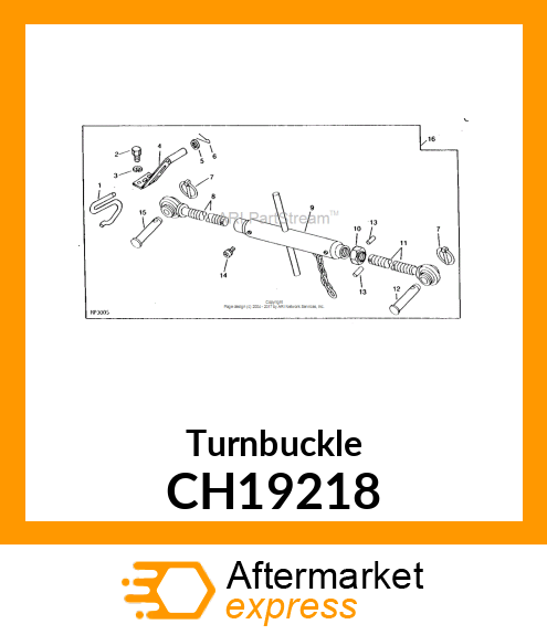 Turnbuckle CH19218
