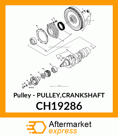 Pulley CH19286