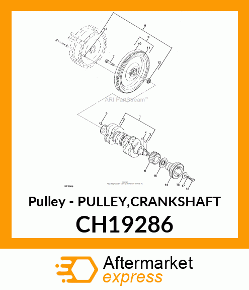 Pulley CH19286