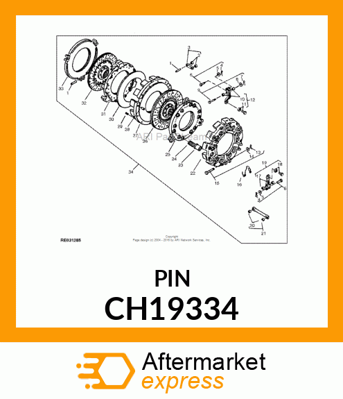 Pin Fastener CH19334
