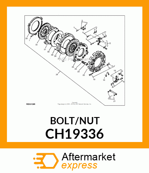 Bolt CH19336