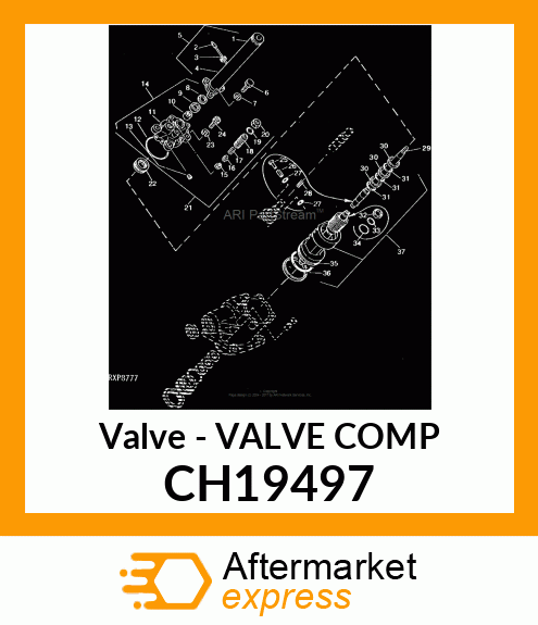 Valve - VALVE COMP CH19497