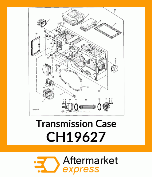 Transmission Case CH19627