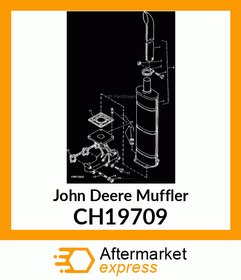 Muffler CH19709