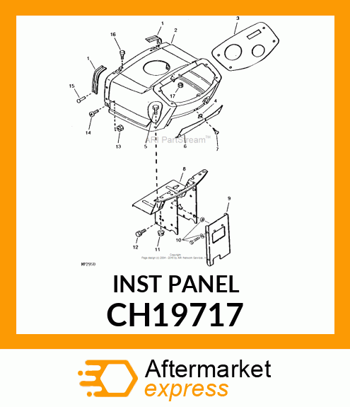 Instrument Panel - PANEL, INSTRUMENT CH19717