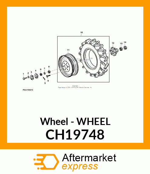 Wheel CH19748