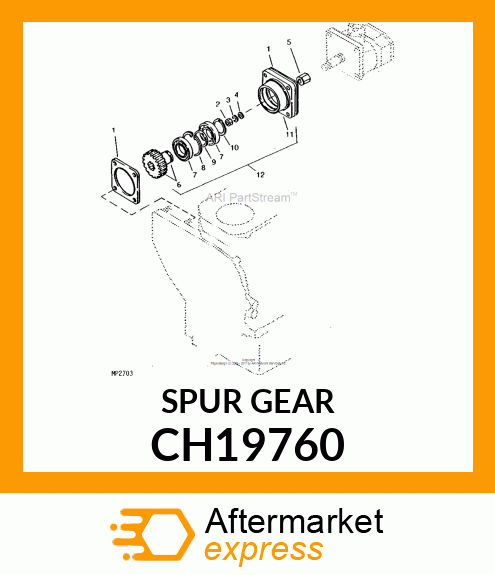 Spur Gear CH19760