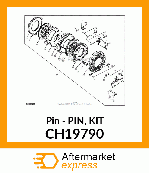 Pin Kit CH19790