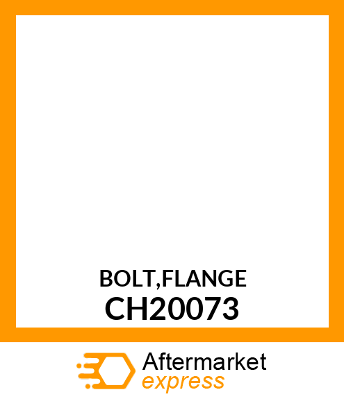 BOLT,FLANGE CH20073