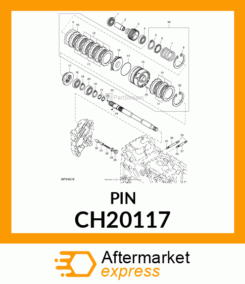 Pin CH20117