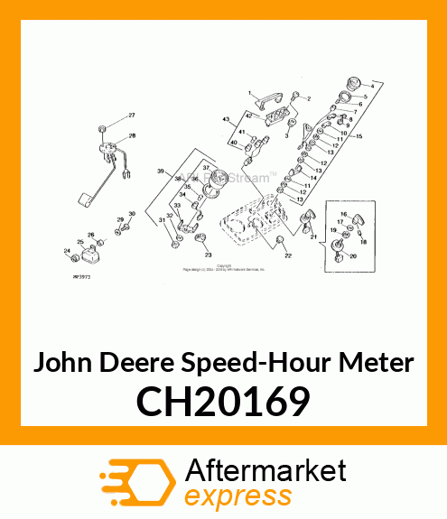 Speed-Hour Meter CH20169